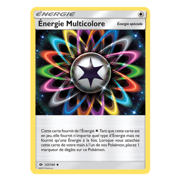 Énergie Multicolore 137/149 : Joyau Peu commune de l'extension Pokémon Soleil et Lune (JCC)