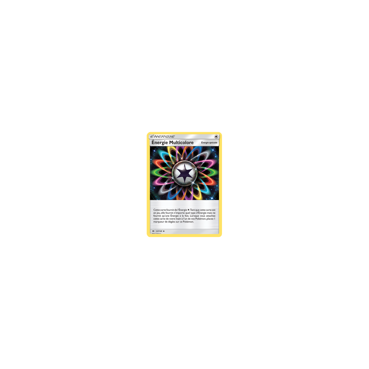 Énergie Multicolore 137/149 : Joyau Peu commune de l'extension Pokémon Soleil et Lune (JCC)