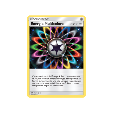 Énergie Multicolore 137/149 : Joyau Peu commune de l'extension Pokémon Soleil et Lune (JCC)