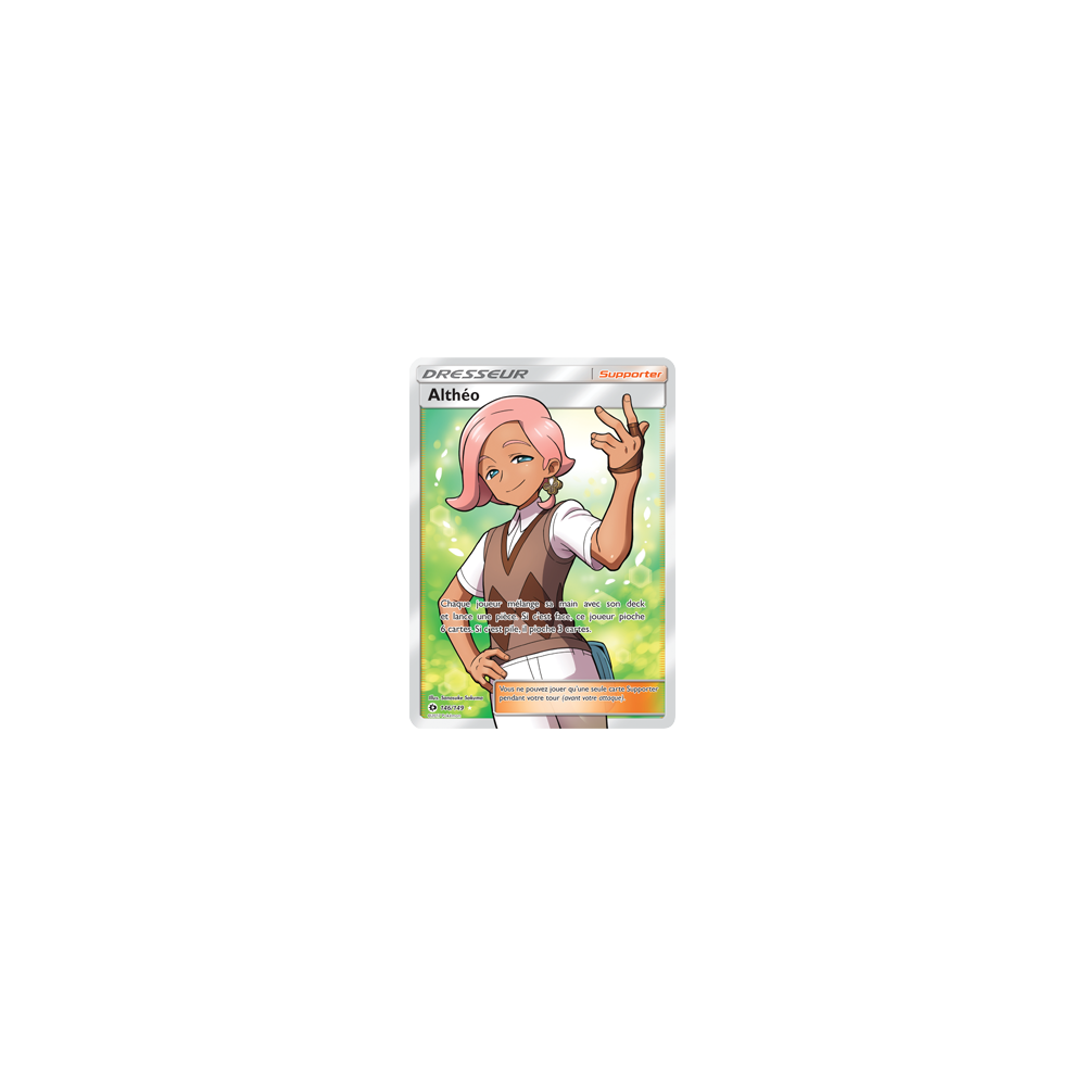 Althéo 146/149 : Joyau Ultra rare de l'extension Pokémon Soleil et Lune (JCC)