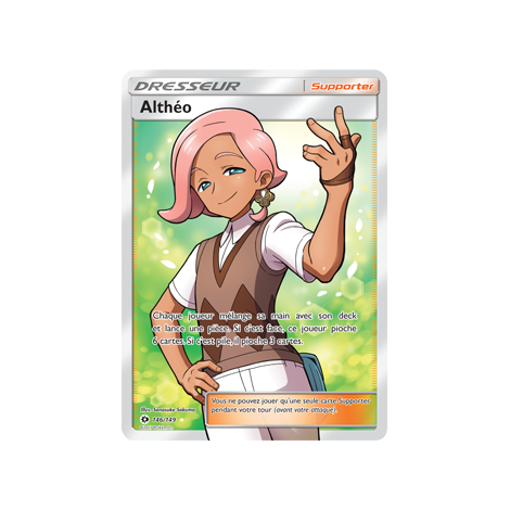 Althéo 146/149 : Joyau Ultra rare de l'extension Pokémon Soleil et Lune (JCC)