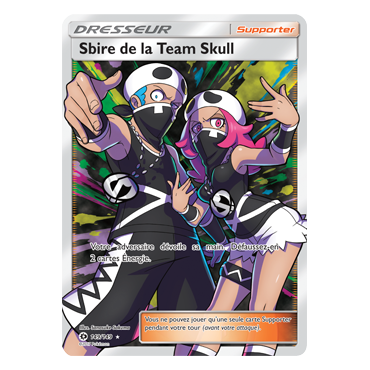 Sbire de la Team Skull 149/149 : Joyau Ultra rare de l'extension Pokémon Soleil et Lune (JCC)