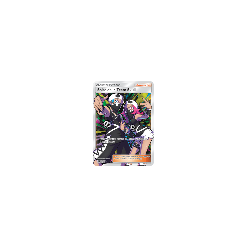 Sbire de la Team Skull 149/149 : Joyau Ultra rare de l'extension Pokémon Soleil et Lune (JCC)