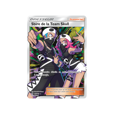 Sbire de la Team Skull 149/149 : Joyau Ultra rare de l'extension Pokémon Soleil et Lune (JCC)