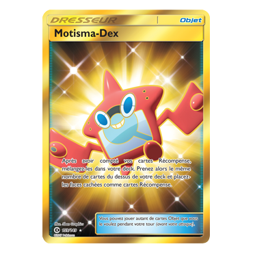 Motisma-Dex 159/149 : Joyau Holographique rare de l'extension Pokémon Soleil et Lune (JCC)