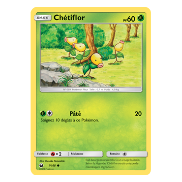 Découvrez Chétiflor, carte Commune de la série Tempête Céleste