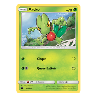 Découvrez Arcko, carte Commune de la série Tempête Céleste