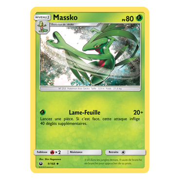 Massko 9/168 : Joyau Peu commune de l'extension Pokémon Tempête Céleste