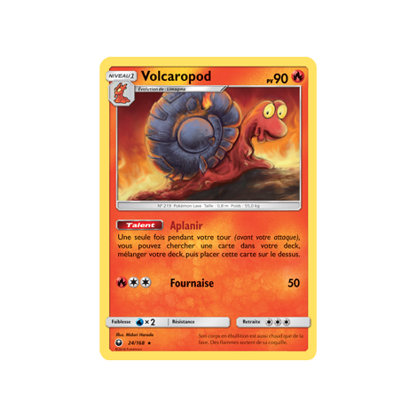 Carte Volcaropod - Rare de Pokémon Tempête Céleste 24/168