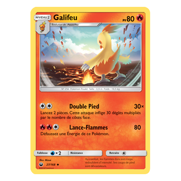 Carte Galifeu - Peu commune de Pokémon Tempête Céleste 27/168