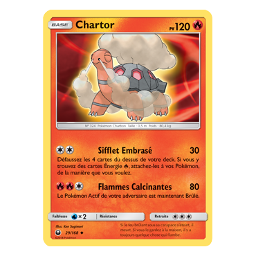 Découvrez Chartor, carte Peu commune de la série Tempête Céleste