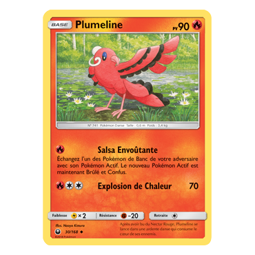 Carte Plumeline - Peu commune de Pokémon Tempête Céleste 30/168