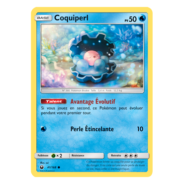 Découvrez Coquiperl, carte Commune de la série Tempête Céleste