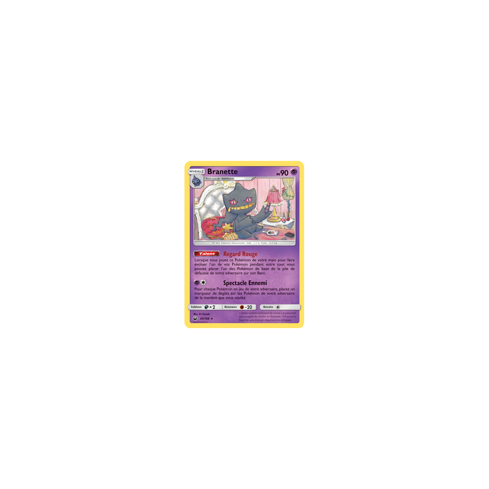 Carte Branette - Rare de Pokémon Tempête Céleste 65/168