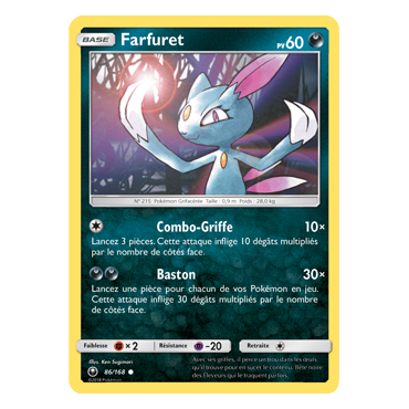 Carte Farfuret - Commune de Pokémon Tempête Céleste 86/168