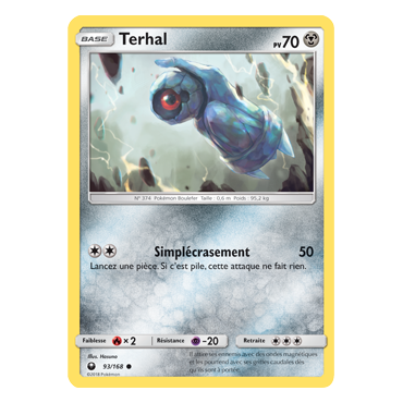 Découvrez Terhal, carte Commune de la série Tempête Céleste