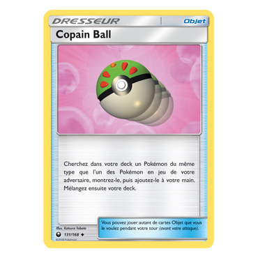 Copain Ball 131/168 : Joyau Peu commune de l'extension Pokémon Tempête Céleste