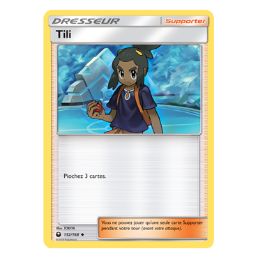 Carte Tili - Peu commune de Pokémon Tempête Céleste 132/168