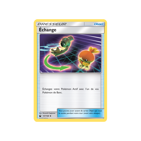 Carte Échange - Peu commune de Pokémon Tempête Céleste 147/168