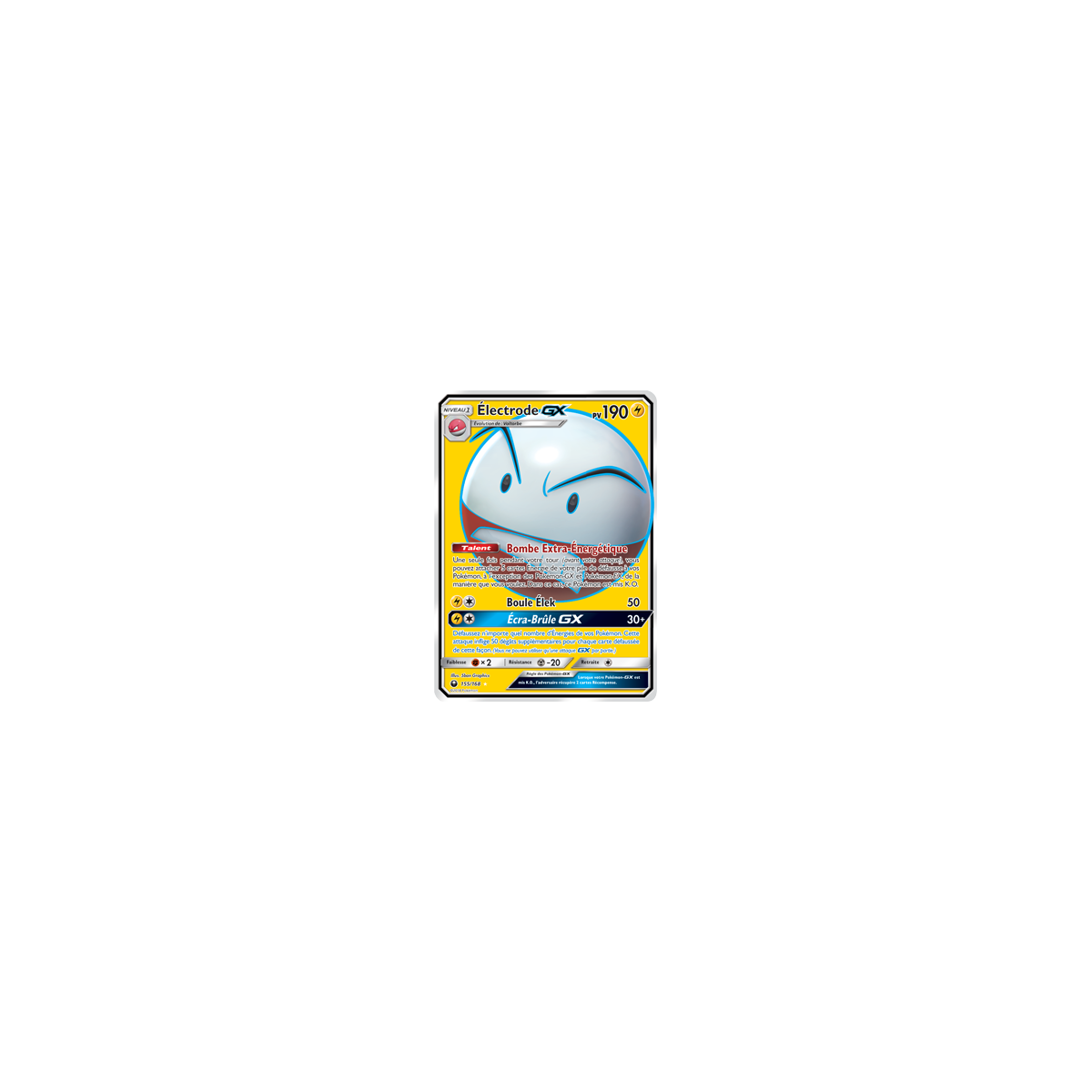 Carte Électrode - Ultra rare de Pokémon Tempête Céleste 155/168