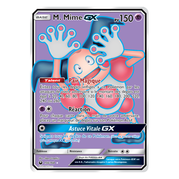 Découvrez M. Mime, carte Ultra rare de la série Tempête Céleste