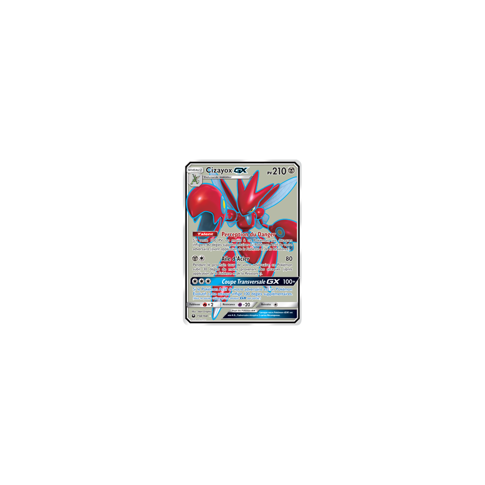 Cizayox 158/168 : Joyau Ultra rare de l'extension Pokémon Tempête Céleste