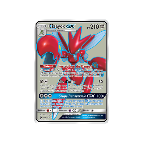 Cizayox 158/168 : Joyau Ultra rare de l'extension Pokémon Tempête Céleste