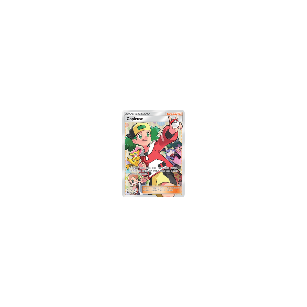 Copieuse 163/168 : Joyau Ultra rare de l'extension Pokémon Tempête Céleste