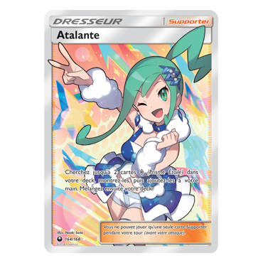 Atalante 164/168 : Joyau Ultra rare de l'extension Pokémon Tempête Céleste