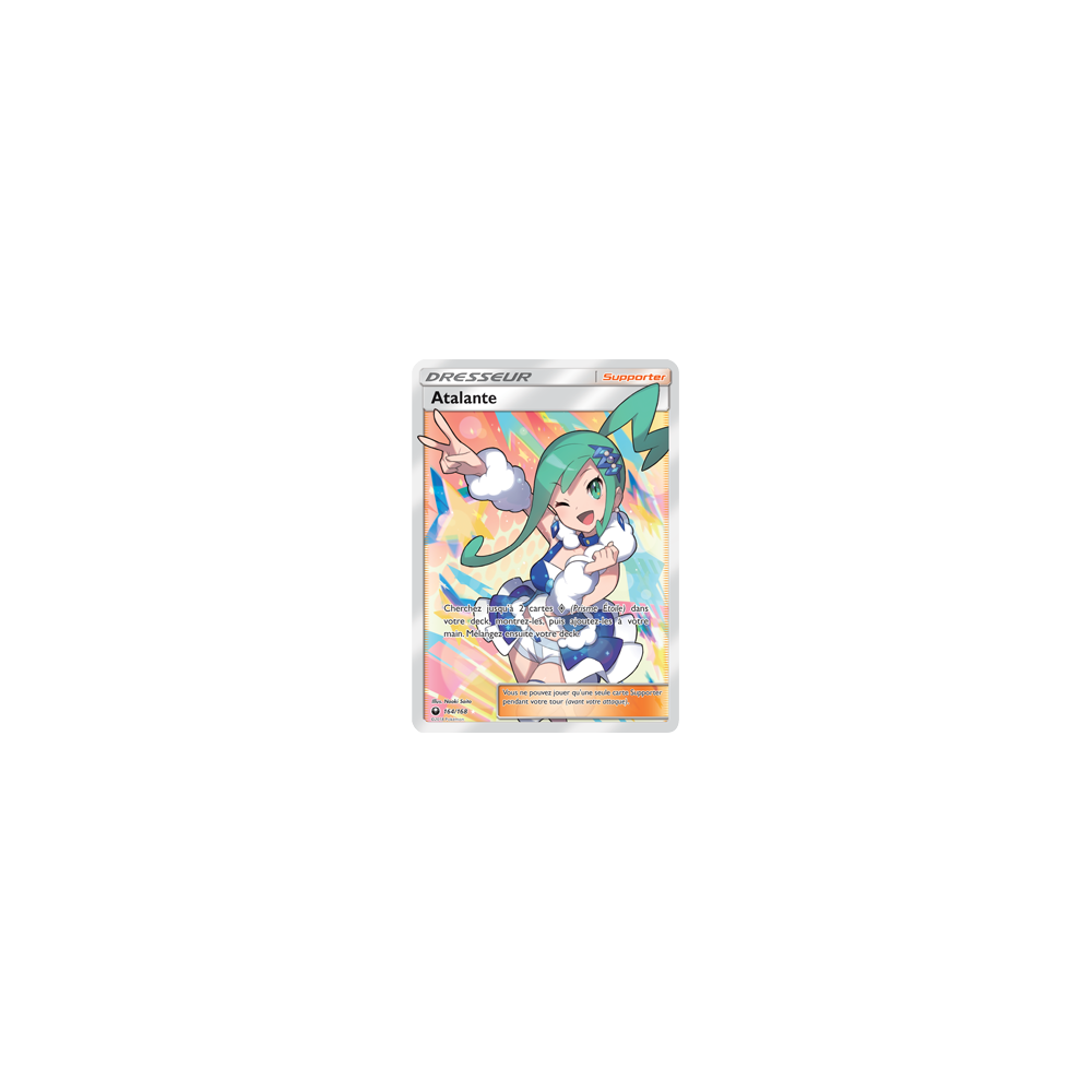 Atalante 164/168 : Joyau Ultra rare de l'extension Pokémon Tempête Céleste