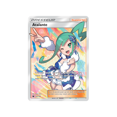 Atalante 164/168 : Joyau Ultra rare de l'extension Pokémon Tempête Céleste