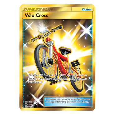 Carte Vélo Cross - Holographique rare de Pokémon Tempête Céleste 178/168