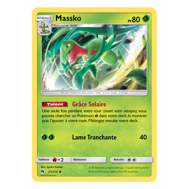 Découvrez Massko, carte Peu commune de la série Tonnerre Perdu