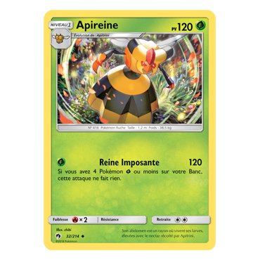 Découvrez Apireine, carte Peu commune de la série Tonnerre Perdu