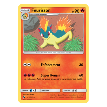 Découvrez Feurisson, carte Peu commune de la série Tonnerre Perdu