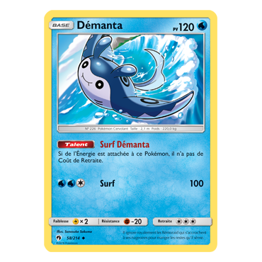 Découvrez Démanta, carte Peu commune de la série Tonnerre Perdu