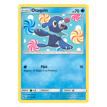 Otaquin 65/214 : Joyau Commune de l'extension Pokémon Tonnerre Perdu