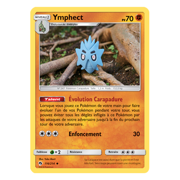 Ymphect 116/214 : Joyau Peu commune de l'extension Pokémon Tonnerre Perdu