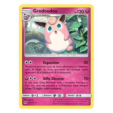 Découvrez Grodoudou, carte Rare de la série Tonnerre Perdu