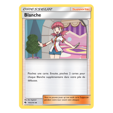 Blanche 193/214 : Joyau Peu commune de l'extension Pokémon Tonnerre Perdu