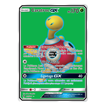 Carte Caratroc - Ultra rare de Pokémon Tonnerre Perdu 195/214