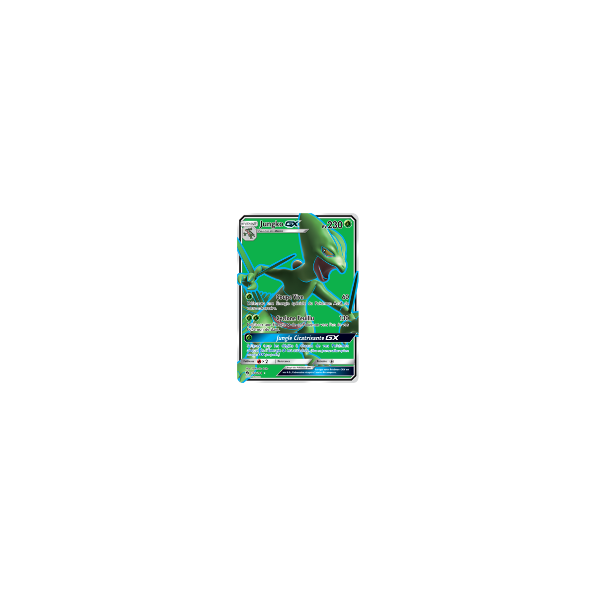 Carte Jungko - Ultra rare de Pokémon Tonnerre Perdu 196/214