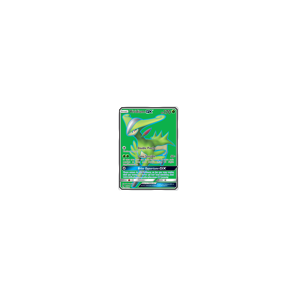 Viridium 197/214 : Joyau Ultra rare de l'extension Pokémon Tonnerre Perdu