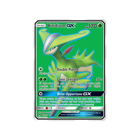 Viridium 197/214 : Joyau Ultra rare de l'extension Pokémon Tonnerre Perdu