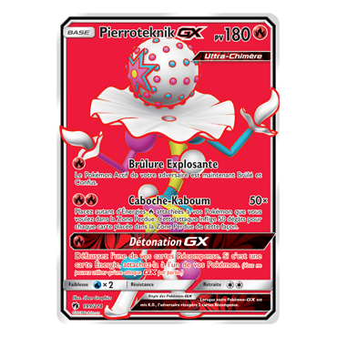 Pierroteknik 199/214 : Joyau Ultra rare de l'extension Pokémon Tonnerre Perdu