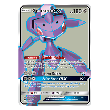 Genesect 204/214 : Joyau Ultra rare de l'extension Pokémon Tonnerre Perdu