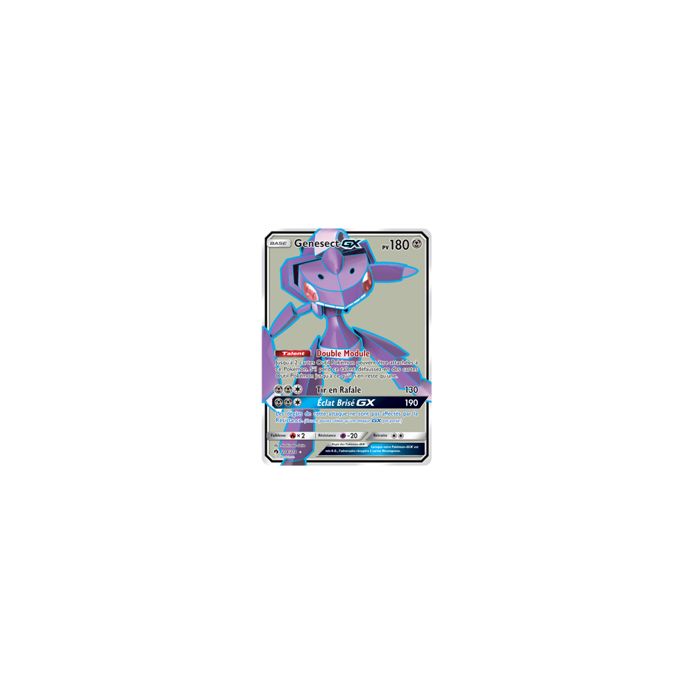 Genesect 204/214 : Joyau Ultra rare de l'extension Pokémon Tonnerre Perdu