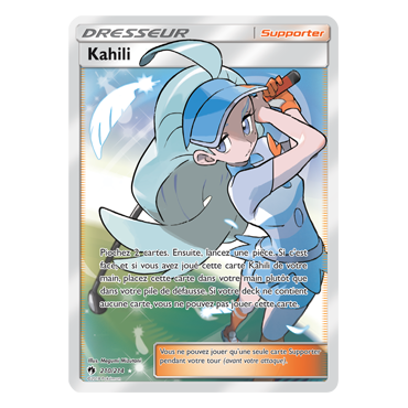 Découvrez Kahili, carte Ultra rare de la série Tonnerre Perdu