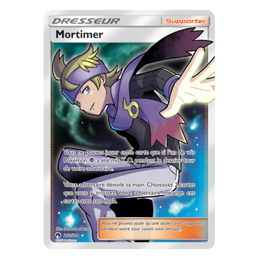 Carte Mortimer - Ultra rare de Pokémon Tonnerre Perdu 212/214