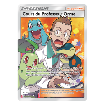 Cours du Professeur Orme 213/214 : Joyau Ultra rare de l'extension Pokémon Tonnerre Perdu